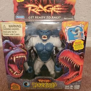 New in Box Rare Primal Rage Blizzard Action Figure